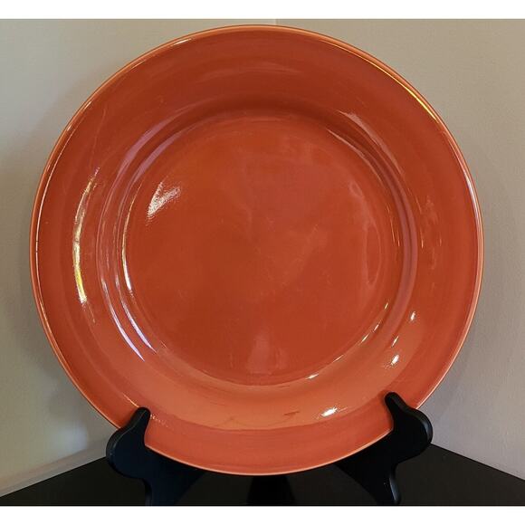 (Qty 1) Williams Sonoma "Belvedere - Pomegranate" Red Dinner Plate 11 1/2" - Picture 2 of 12